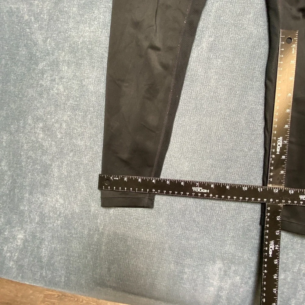 Nike Just Do It Dri Fit Leggings Women Small Black High Waisted Training Pull On